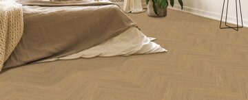 Fuzion Velvet Grove Herringbone - Opulent Oak