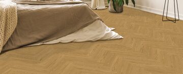 Fuzion Velvet Grove Herringbone - Gentle Graze