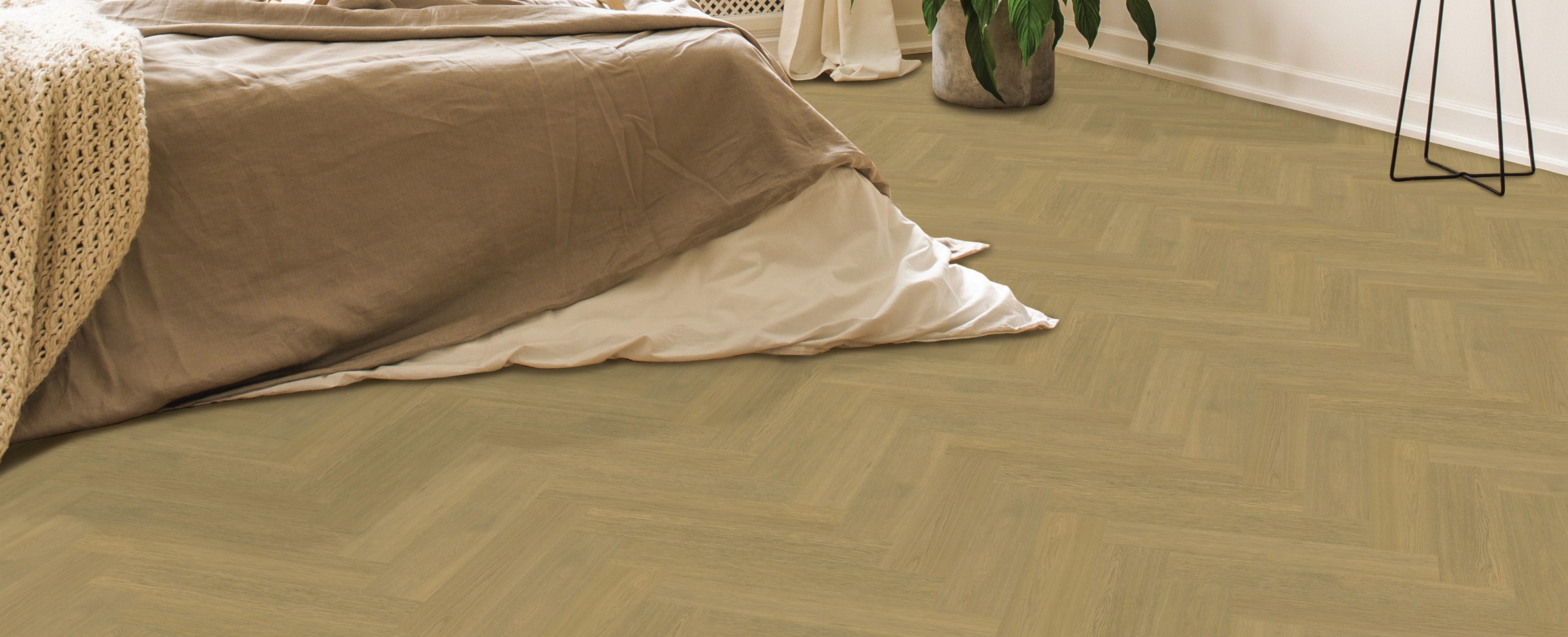 Fuzion Velvet Grove Herringbone - Chiffon Vista